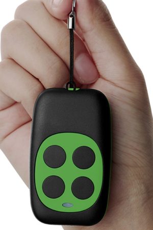 Duplicatore di clonazione di chiavi di copia colorata a quattro chiavi, telecomando senza fili, cancello per porta del garage remoto, 433MHZ