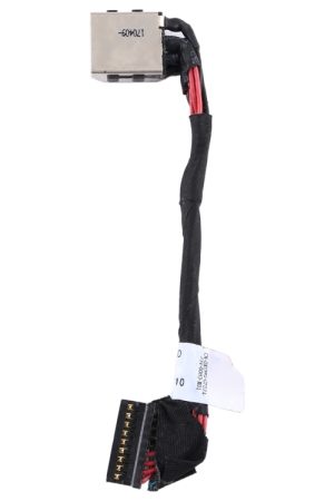Connettore jack di alimentazione CC con cavo flessibile per DELL Inspiron 15 G7 7577 7587 7588 P72F i7577 i7588 XJ39G DC301010Y00 DC301011F00