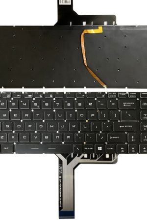 Tastiera per laptop con retroilluminazione colorata versione USA per MSI Steel GS60 / GS70 / GS72 / GT72 / GE62 / GE72 / GS73V