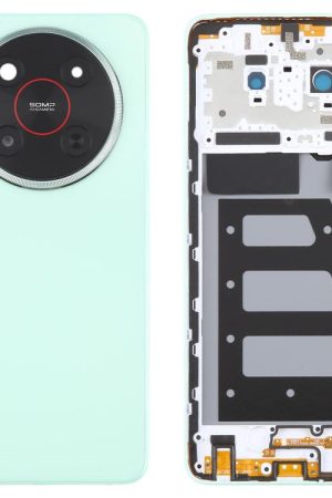 For ZTE Blade V70 Max Plastic Battery Back Cover with Middle Frame / Camera Lens Cover