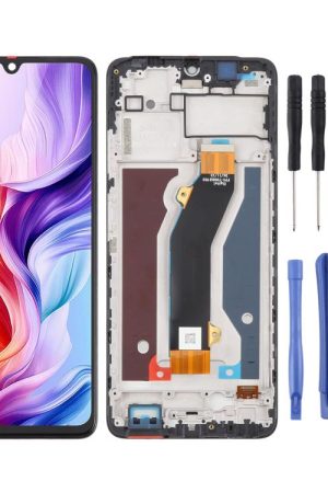 For ZTE Blade V70 Max LCD Screen Digitizer Full Assembly with Frame