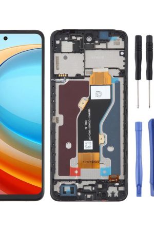 For ZTE Blade A75 5G / V60 Smart LCD Screen Digitizer Full Assembly with Frame