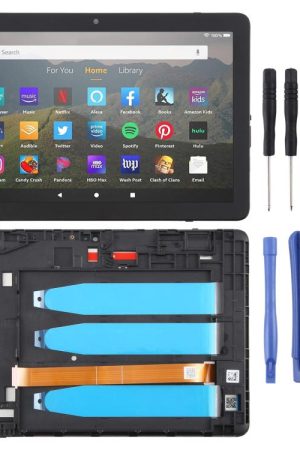For Amazon Kindle Fire HD 8 12th Gen 2022 R2SP8T LCD Screen Digitizer Full Assembly with Frame