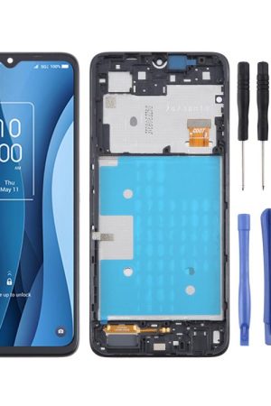 Per TCL 40 X 5G T609 OEM LCD Screen Digitizer Assembly completo con telaio