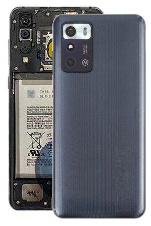 Per ZTE Blade V40 Smart Back Cover con copriobiettivo della fotocamera