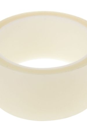 Nastro in poliimmide dedicato al calore trasparente resistente alle alte temperature da 45 mm con adesivo siliconico, lunghezza: 33 m