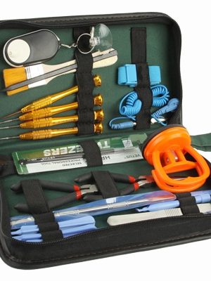 Set di strumenti per smontare laptop / cellulare / PC per riparazione di cacciaviti 22 in 1, consegna a colori casuali