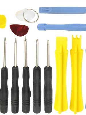 14 in 1 (cacciaviti + strumenti di apertura in plastica) Strumento di smontaggio del telefono di precisione premium professionale