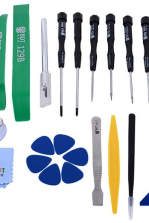 BEST BST-112 Set di strumenti di riparazione multiuso 22 in 1 per professionisti per telefoni cellulari / computer portatili