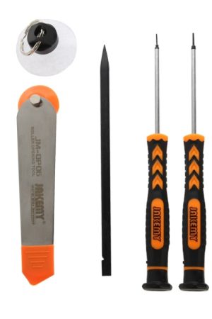 JM-i82 7 in 1 Set di cacciaviti professionali Kit di strumenti di apertura spudger per riparazione di telefoni cellulari / tablet