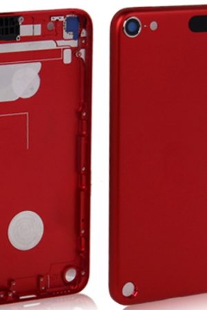 Cover posteriore in metallo/pannello posteriore per iPod touch 5 (rosso)