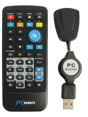 Telecomando per PC (nero)