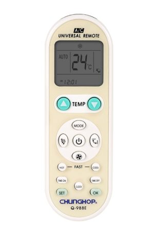 Chunghop Universal A / C Remote Control (Q-988E) (bianco)