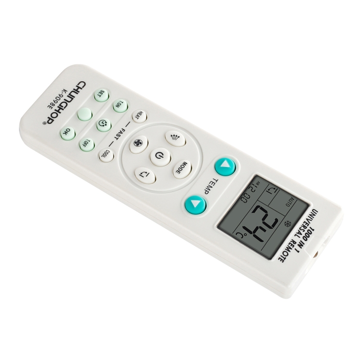 Chunghop Universal A / C Remote Control (K-9098E) (bianco) - immagine 2