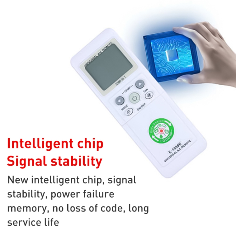 Telecomando Chunghop Universal A / C (K-1038E) - immagine 4