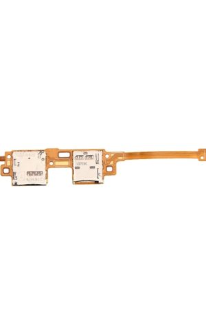 Per Galaxy Note 10.1 (edizione 2014) / P600 / P605 SIM e lettore di schede SD Contact Flex Cable