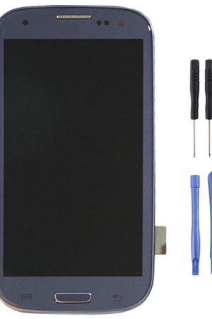 Display LCD originale + pannello touch con cornice per Galaxy SIII LTE / i9305