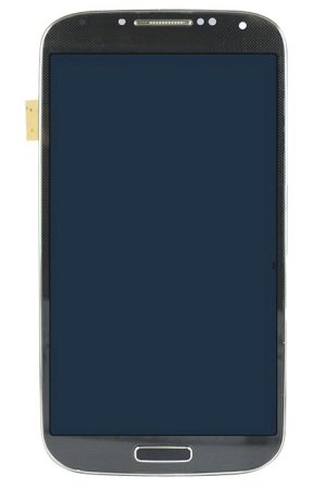 Display LCD originale + pannello touch con cornice per Galaxy S4 / i337 / m919