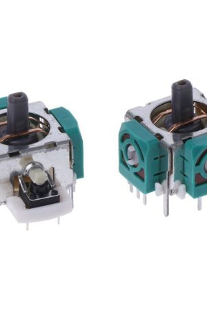 Leva di comando joystick versione OEM (albero spesso) 3D verde per XBOX / PS2