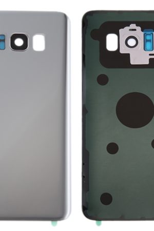 Per Galaxy S8 / G950 Cover posteriore batteria con copriobiettivo fotocamera e adesivo