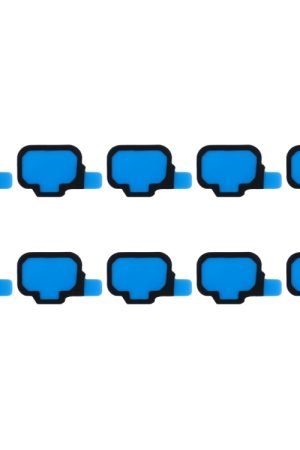 Per Galaxy S8 / G950 e S8 + / G955 Adesivo per scanner di impronte digitali da 10 pezzi