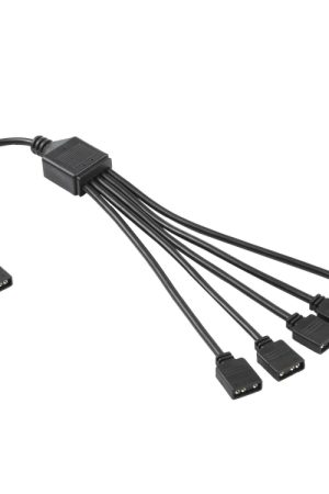 Cavo prolunga di raffreddamento PC AURA RGB a 3 pin 5 V da 1 a 5 per Asus