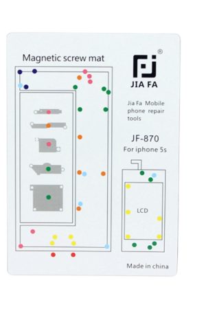 Tappetino magnetico JIAFA per viti per iPhone 5S