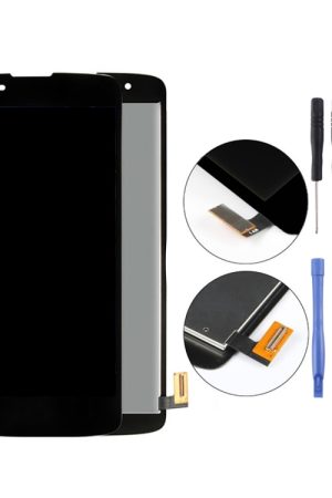 per LG K8 (2016) Schermo LCD e digitalizzatore assemblaggio completo con cornice