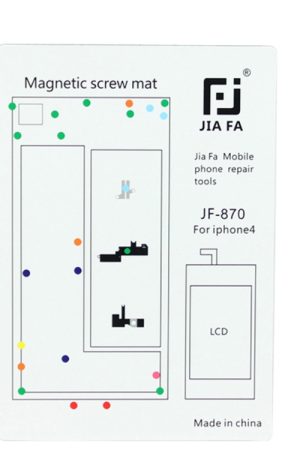 Tappetino magnetico per viti JIAFA per iPhone 4