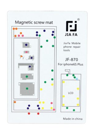 Tappetino magnetico JIAFA per viti per iPhone 6s Plus