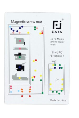 Tappetino magnetico JIAFA per viti per iPhone 7