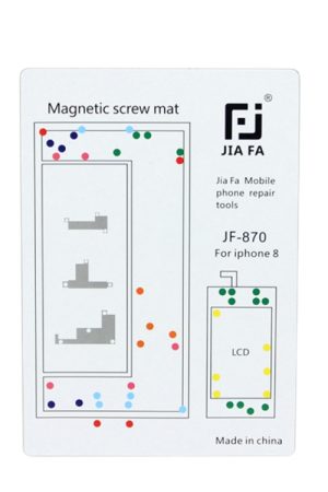 Tappetino magnetico per viti JIAFA per iPhone 8