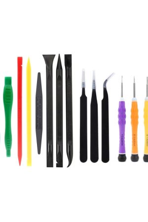 JIAFA JF-8170 17 in 1 Set di strumenti di riparazione multifunzionali con borsa per iPhone, Macbook, Applewatch