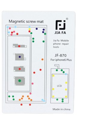 Tappetino magnetico JIAFA per viti per iPhone 6 Plus