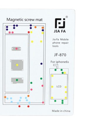 Tappetino magnetico JIAFA per viti per iPhone 6s