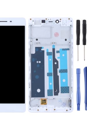 Schermo LCD e digitalizzatore in materiali TFT assemblaggio completo con cornice per OPPO R7s