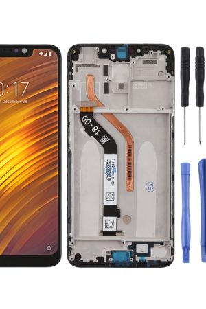 Schermo LCD e digitalizzatore assemblaggio completo con cornice per Xiaomi Pocophone F1