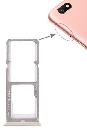Per OPPO A77 2 x vassoio scheda SIM + vassoio scheda micro SD