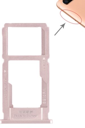Per OPPO R11s Plus Vassoio scheda SIM + Vassoio scheda SIM/Vassoio scheda micro SD