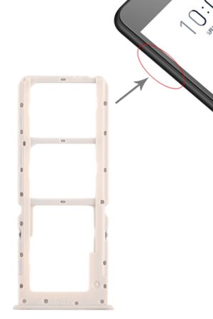 Per OPPO A5 / A3s 2 x vassoio scheda SIM + vassoio scheda micro SD