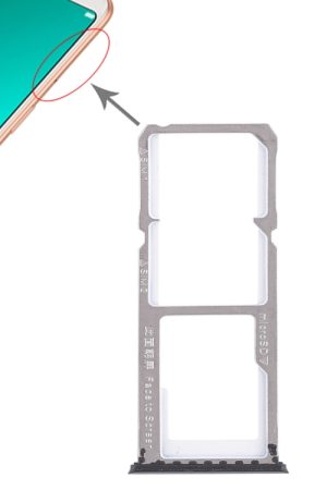 Per OPPO A83 2 x vassoio scheda SIM + vassoio scheda micro SD