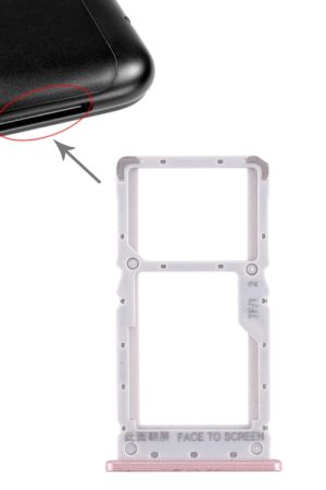Vassoio scheda SIM + Vassoio scheda SIM/Vassoio scheda Micro SD per Xiaomi Redmi Note 6 Pro