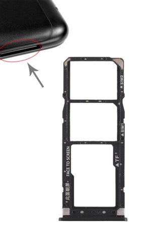 2 x vassoio per scheda SIM + vassoio per scheda micro SD per Xiaomi Redmi 6 Pro