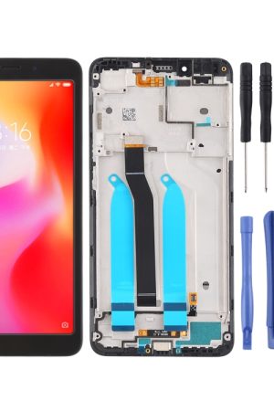 Schermo LCD e digitalizzatore assemblaggio completo con cornice per Xiaomi Redmi 6A / Redmi 6