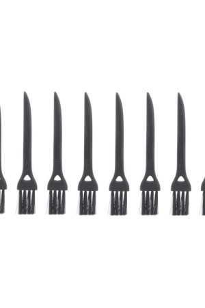 10 pezzi JIAFA P8842 Spazzola per pulizia coda stridula a testa piatta, lunghezza: 8,5 cm