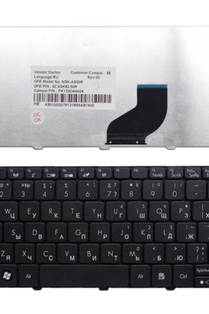 Tastiera per laptop russa versione RU per Acer Aspire One D255 / D255E / D257