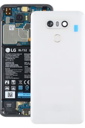 Cover posteriore batteria con obiettivo fotocamera e sensore impronte digitali per LG G6 / H870 / H870DS / H872 / LS993 / VS998 / US997