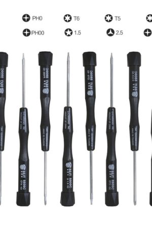 10 in 1 BEST BST-8800C Set di cacciaviti di precisione per strumenti di riparazione