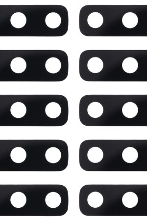 Per Galaxy A7 (2018) A750F/DS Obiettivo per fotocamera posteriore da 10 pezzi