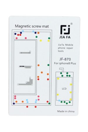 Tappetino magnetico JIAFA per viti per iPhone 8 Plus